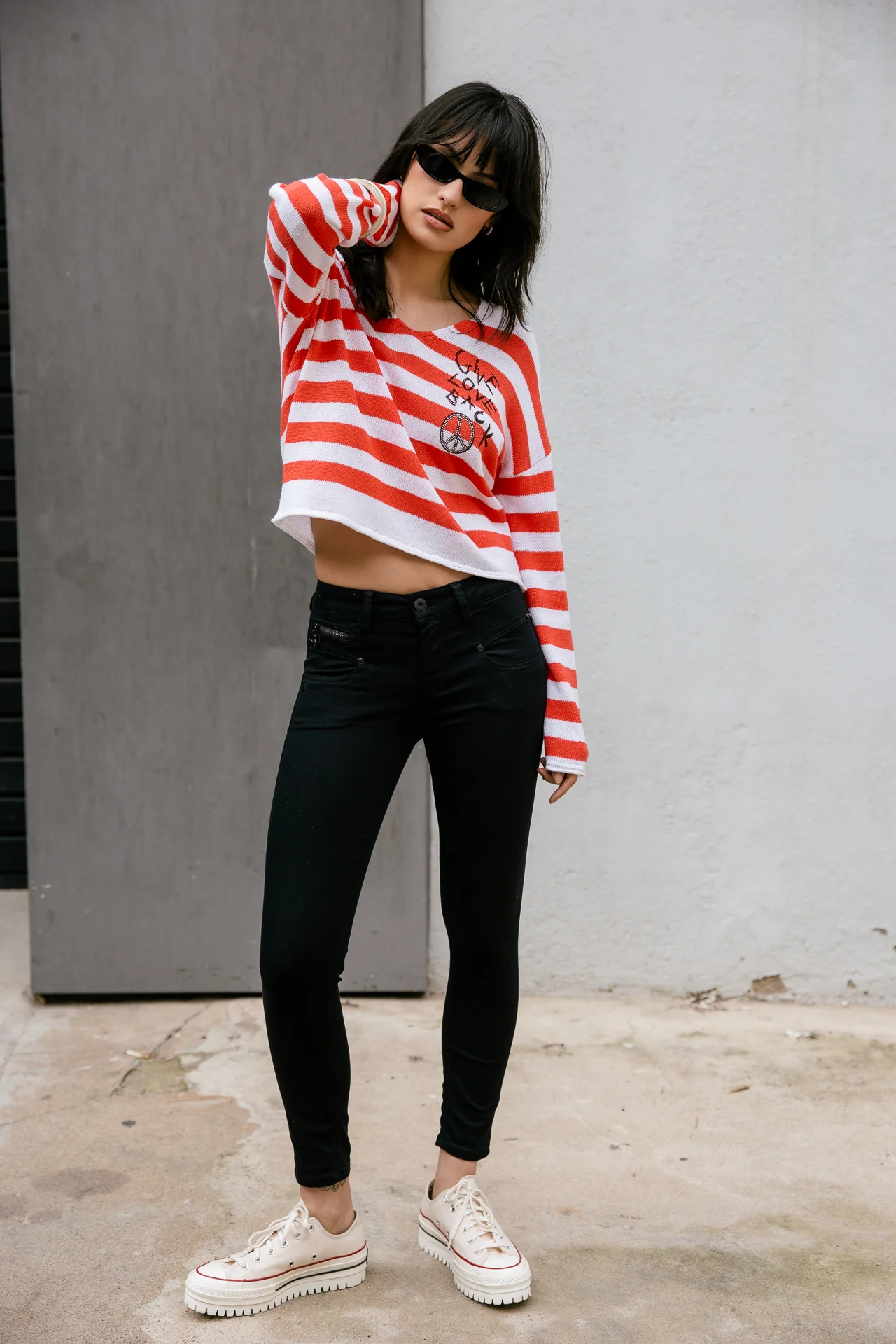 Alexa High Waist Cropped