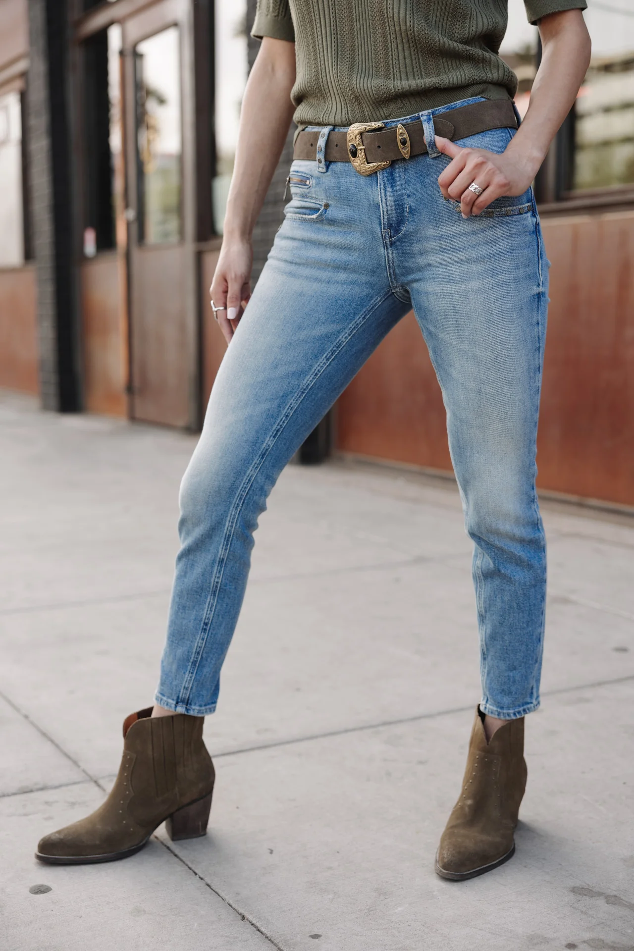 Alexa High Waist Cropped - Image 8