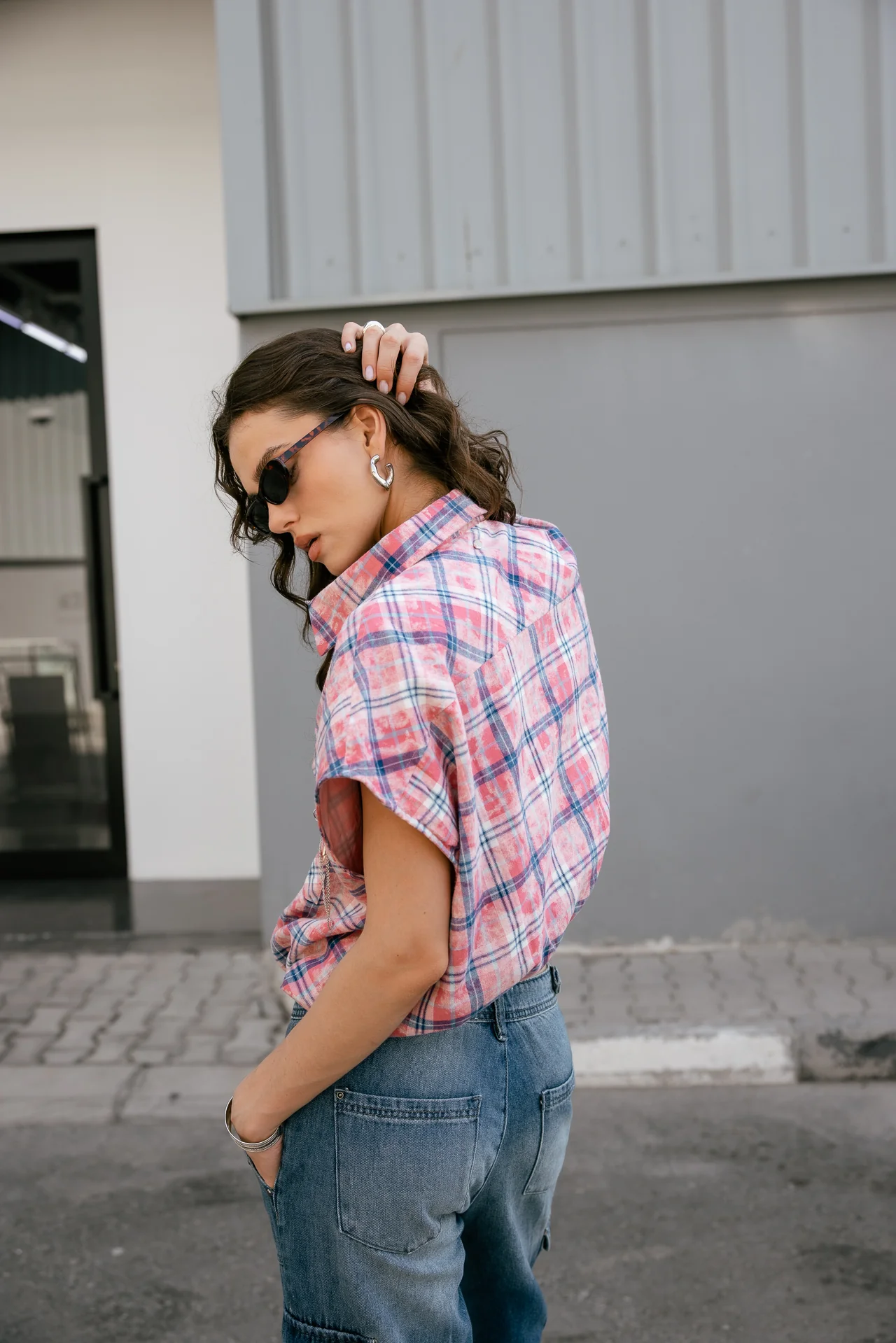 Chilly Bleached Checks - Image 8